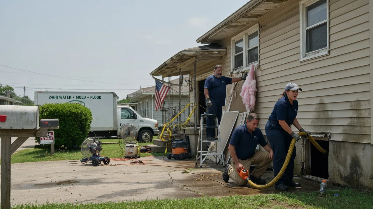 Water Damage Repair in Saint James, LA near me